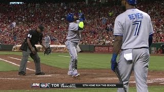 TOR@CIN: Francisco cuts deficit with pinch-hit homer