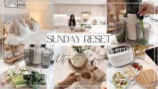 SUNDAY RESET ROUTINE | ULTIMATE HOME RESET, MEAL PREP, REFILL, CLEAN!