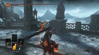 Dark Souls III 흑기사대검과 데몬너클 (연습영상)