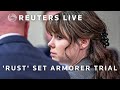 LIVE: 'Rust' set armorer tried in death of cinematographer