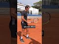 Do you know the importance of shoulder rotation and the dominant eye? 🤔 #tenniscoach #serve #sports