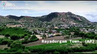 Rayadurgam aerial view