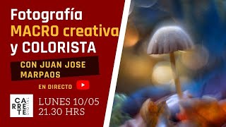 Fotografía macro creativa con Juan José Marpaos