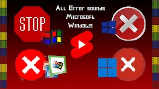 ALL ERROR SOUNDS OF MICROSOFT WINDOWS