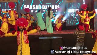 Top Punjabi Culture Group | Sansar Dj Links Phagwara | Best Bhangra Group | Punjabi Weddings 2020