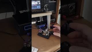 CW practice on the Vibroplex Vibrokey