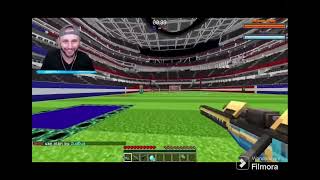 Vid FPS soccer in Minecraft SSundee sub and like 👍🏻 face rvl at 375