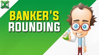 Bankers Rounding (Half-Way-Even) to Dollars Pennies and Hundreds | Excel Tips #48