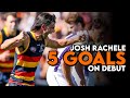 Josh Rachele 5 GOALS on Debut | Round 1, 2022 | Adelaide Crows