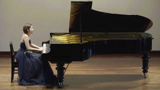 Sae HAYASHIDA plays Miyoshi-Piano Sonata the 2nd and the 3rd movements