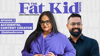 Accidental Creator: Tiktok Winner, Food Blogger & Sneaker Head-Tableeforone | The Fat Kid Show - 3