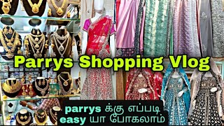 Parrys Corner Shopping vlog| Latest kurthis, Lehanga, Saree Collections| Madhu's MMM vLogs