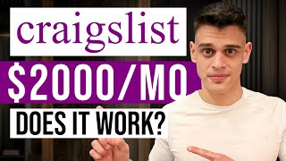 NEW Way To Make Money On Craigslist In 2024 (For Beginners)