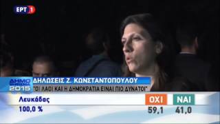 Κωνσταντοπούλου: Ηχηρό ΟΧΙ στους εκβιασμούς, στα τελεσίγραφα