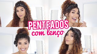 PENTEADOS DE VERÃO COM LENÇO para CABELO CACHEADO | por Jessica Melo