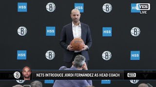 Nets introduce head coach Jordi Fernández