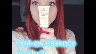 Revi-ew! essence all about matte \u0026 coverstick! סקירה על מוצרי בסיס של אסאנס