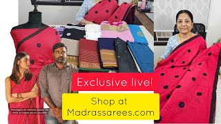 Madras Sarees is live!