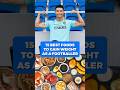 15 Best Foods to Gain Weight as a Footballer #shorts