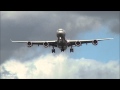 2x Virgin Atlantic Airbus A340-600's | Crosswind Landings | London Heathrow 2012 HD