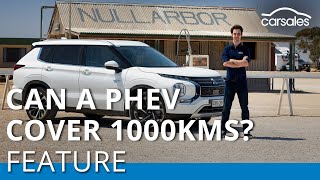 2023 Mitsubishi Outlander PHEV Range Test | Can this plug-in hybrid SUV cover 1000km?