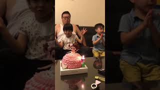 睎睎5歲生日快樂