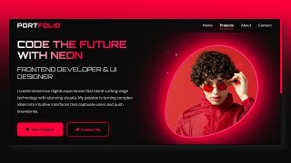 Build a Responsive Portfolio Website FAST 2025 Step by Step Tutorial #webdesign #coding #htmlcss #js