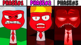 All Phases in New Incredibox Sprunki Oc of Anger: From Phase 1 to Phase 3