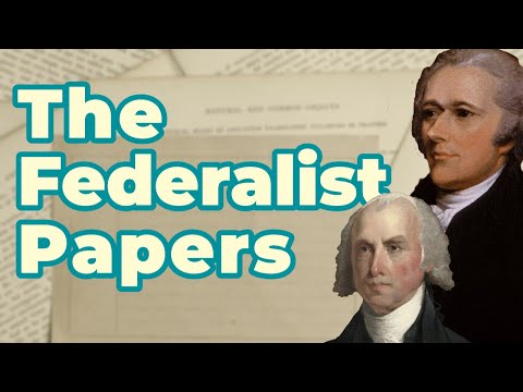 Which Federalist Papers did Hamilton write?