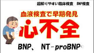 超解りやすい臨床検査BNP、NT-porBNP  心不全パンデミック !!