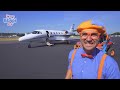 ✈️pesawat besar di museum penerbangan✈️ blippi bahasa indonesia video anak petualangan blippi