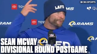 Sean McVay expresses emotion following Divisional Game: \