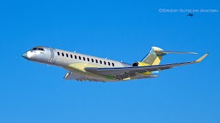 (4K) Downsview Airport's Final Departure | Bombardier Global 7500 Takeoff + Flyby!