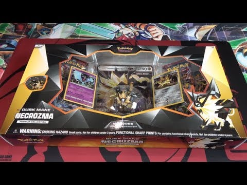 Pokémon TCG Dusk Mane Necrozma Premium Collection Opening Pokémon TCG Dusk Mane Necrozma Premium Collection Opening