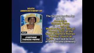 Josephine Therese Pierre short