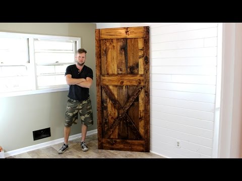 The $40 Barn Door - Easy DIY Project The $40 Barn Door - Easy DIY Project