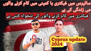 factory worker life,worker salary in,how much,work permit turkey Cyprus,good salary job, Cyprus,2024