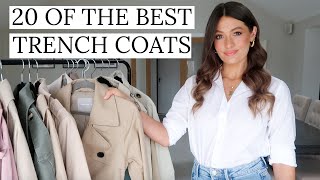 20 OF THE BEST TRENCH COATS AVAILABLE NOW | TOP 20 2021 SPRING HAUL