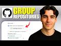 How to Group Repositories On GitHub (Tutorial 2026)