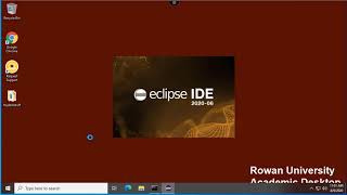 Eclipse Python Rowan Academic Virtual desktop