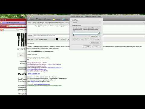 How to add a hyperlink in a Thunderbird e-mail How to add a hyperlink in a Thunderbird e-mail