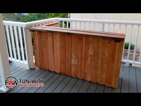 Project - Build a rustic outdoor bar out of 2x4's and cedar fence pickets Project - Build a rustic outdoor bar out of 2x4's and cedar fence pickets