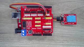 Arduino─函式庫及其它模組─DHT11溫濕度計