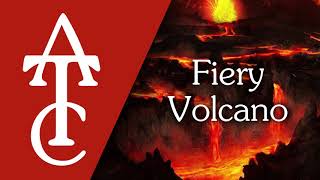 RPG | D\u0026D Ambience - Fiery Volcano (lava, magma, fire, falling rock)