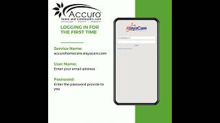 Logging into Alayacare 1