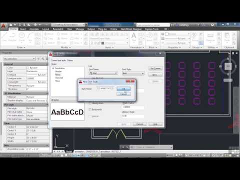 Advanced AutoCAD 2014 Tutorial | Annotative Scaling: One Text To Rule Them All Advanced AutoCAD 2014 Tutorial | Annotative Scaling: One Text To Rule Them All