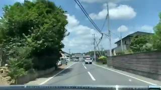 茨城県石岡市～東大橋～石岡警察２４時パトカーPC～（職質ばんかけ又はイエローハット下の一時停止無視の追っかけての取り締まり？）パトロール回転灯点滅（犯罪抑止力）です。茨城県石岡市きみチャン寝る劇場。