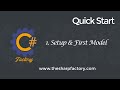 Quick Start 1 - Setup & First Model