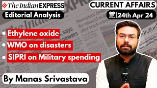 Indian Express Editorial Analysis | 24 April 2024 | UPSC Current Affairs 2024 |Current Affairs Today