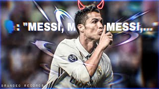 Cristiano Ronaldo Silenced 'MESSI' Chants WhatsApp Status Video HD